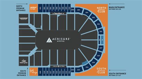 Arena Maps – Acrisure Arena