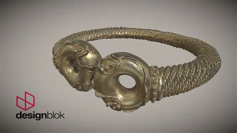 Newark Civil war Museum Golden Torc Jan 2023 - 3D model by Designblok ...