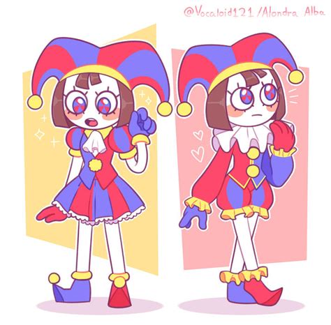 Some outfits I drew in Pomni ️🤡 Which one do you like the most? 👀💕 ...