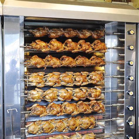 3 Rolls Commercial Gas Rotisserie Machine in Baking Equipment, Chicken Rotisserie Machine Grill ...