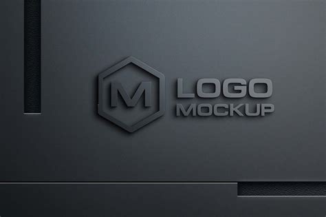 Sign Logo Mockup PSD