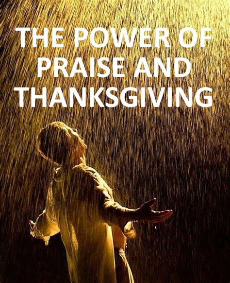 THE POWER OF PRAISE AND THANKSGIVING – paulandmyrna