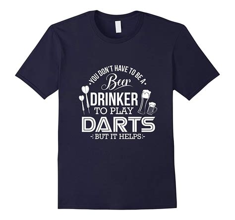 Mens Funny Darts T Shirt Drinker-Awarplus in 2021 | Dart shirts, T ...