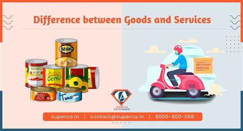 What is the Difference Between Goods and Services? - SuperCA