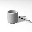 Tea Cup with Detachable handle(-cum-spoon) | Mac Funamizu Design Blog