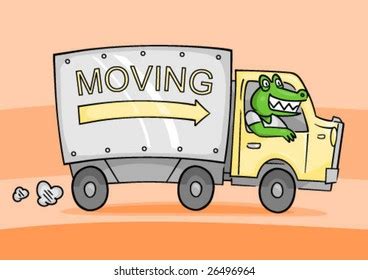 Moving Truck Cartoon