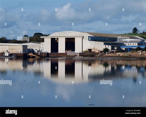 Appledore shipyard, Devon Stock Photo - Alamy