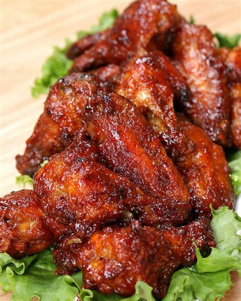 5 bbq chicken wings calories