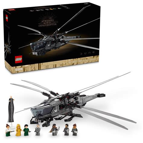 Buy LEGO Icons Dune Atreides Royal Ornithopter 10327, Collectible Dune ...