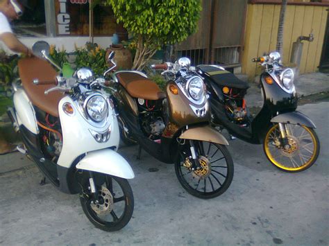 Yamaha Fino scooter | Motor, Yacht design, Kendaraan