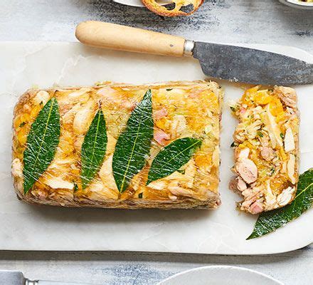 Chicken terrine with leeks & apricots | Recipe | Chicken terrine ...