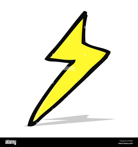 cartoon lightning bolt symbol Stock Vector Image & Art - Alamy