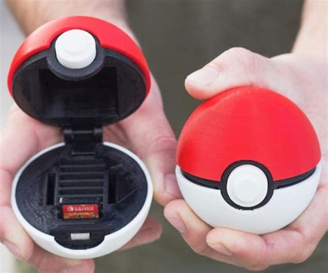 3d Printed Pokeball Switch Cartridge Case | atelier-yuwa.ciao.jp