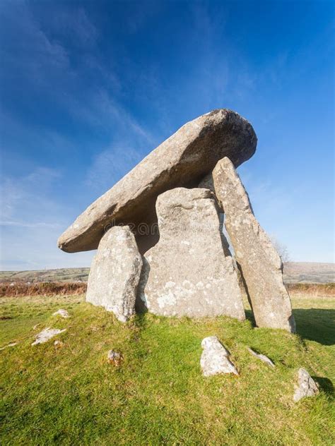 Trethevy Quoit Cornwall England Stock Image - Image of cornwall, carved: 38765239