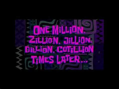 One Million, Zillion, Jillion.... - YouTube