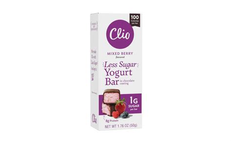 Clio Snacks Launches Low-Sugar, Refrigerated Greek Yogurt Bars in Two Flavors | 2020-12-08 ...