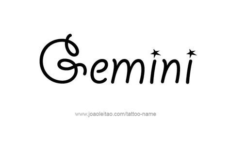 28 Gemini Tattoo Lettering ideas | gemini tattoo, tattoo lettering, gemini