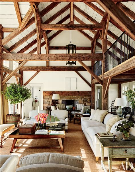 House Design: Structural Ceiling Beams Photos | Architectural Digest