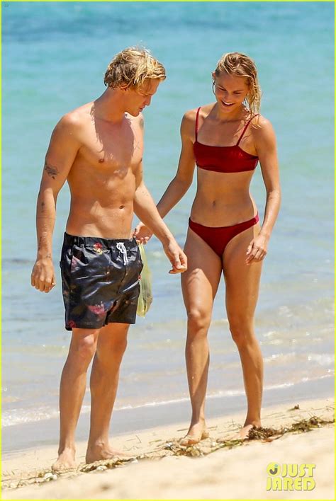 Photo: cody simpson hits the beach with girlfriend clair wuestenberg 48 | Photo 4138047 | Just ...