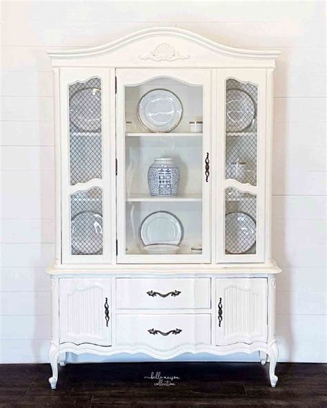 Antique White China Cabinet | General Finishes Design Center