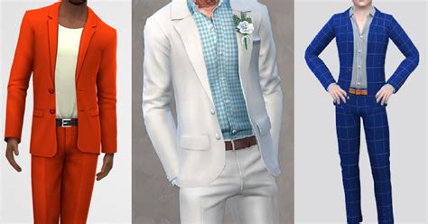 25+ Pieces of Sims 4 Suit CC To Create Snazzy Sims