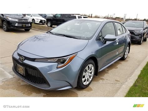 2020 Celestite Gray Metallic Toyota Corolla LE #132937514 | GTCarLot.com - Car Color Galleries