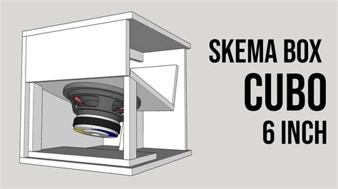 SKEMA BOX SUBWOOFER 6 INCH CUBO - YouTube