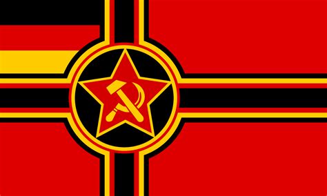 Reichskriegsflagge of Communist Germany : vexillology