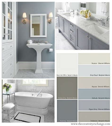 Choosing Bathroom Wall and Cabinet Colors Paint It Monday The Creativity Exchange | Bathrooms ...