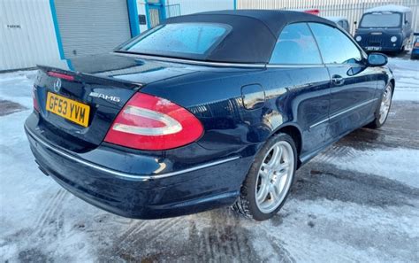 Mercedes CLK55 AMG Convertible - FSH | Car Cave Scotland - Used Cars in ...