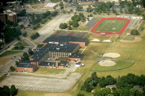 Bird's eye view of Midland