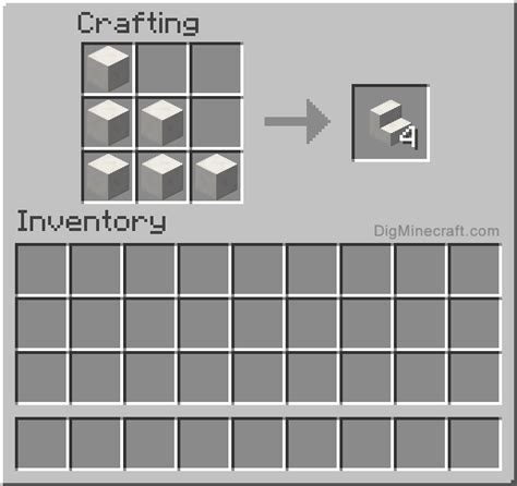 How to make Quartz Stairs in Minecraft