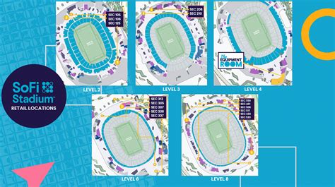 SoFi Stadium Map | Los Angeles Chargers - chargers.com