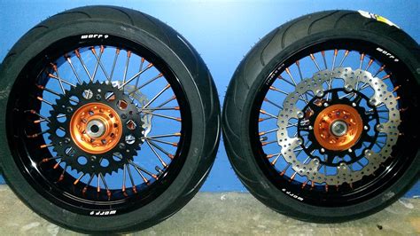 Supermoto Conversion Kit, Supermoto Wheels and Tires