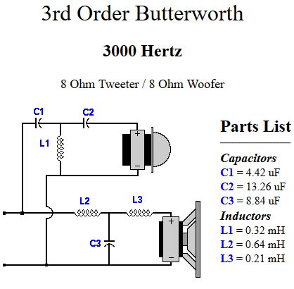 Pa Speaker Dividing Network Wiring Diagram