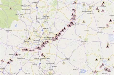 Nottinghamshire flood warning maps show extent of disruption across the county - Nottinghamshire ...