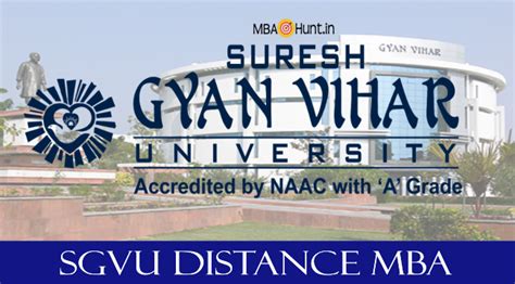 SGVU Distance MBA 2023 Fee Structure, Eligibility, Admission Details