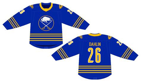 Last Minute Sabres Royal Blue Jersey Concept – Two in the Box