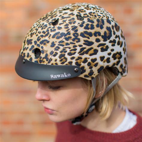 Stylish bike helmet