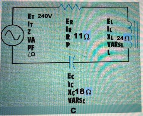 Solved Help with RLC series circuit | Chegg.com