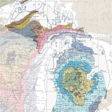 Geological Map Of United States - Map