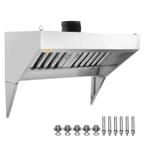 VEVOR 4'FT COMMERCIAL Exhaust Hood Food Truck Concession Trailer Hood $611.99 - PicClick