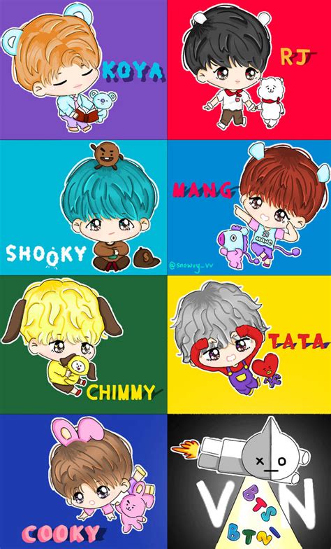 BTS BT21 by Snowvy-Strawberry on DeviantArt