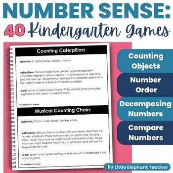 Number Sense Games - Interactive Kindergarten Math Games Numbers to 20