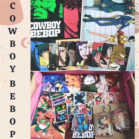 COWBOY BEBOP anime fan merch gift set box room decoration (pls read ...