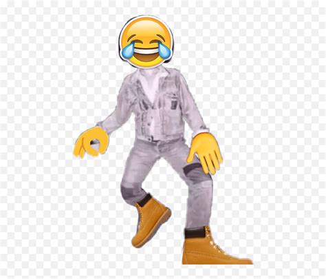 Boi Deadass Timbs - John Lennon Funny Walk Emoji,Boi Emoji Meme - free ...