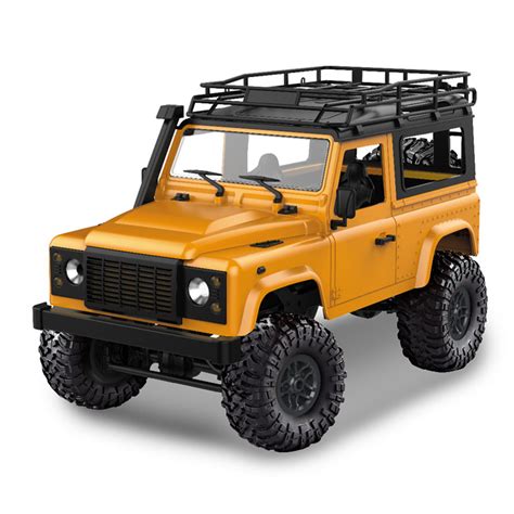 MN-90 2.4G 1:12 4WD Brushed Off-road Climbing RC Car RTR Yellow