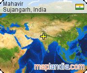 Mahavir | Sujangarh Google Satellite Maps