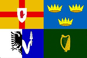 Ireland Provinces Flags, Provinces of Ireland Flags, Irish Provinces ...