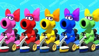 Mario Kart 8 Deluxe - All Birdo Colors | Doovi